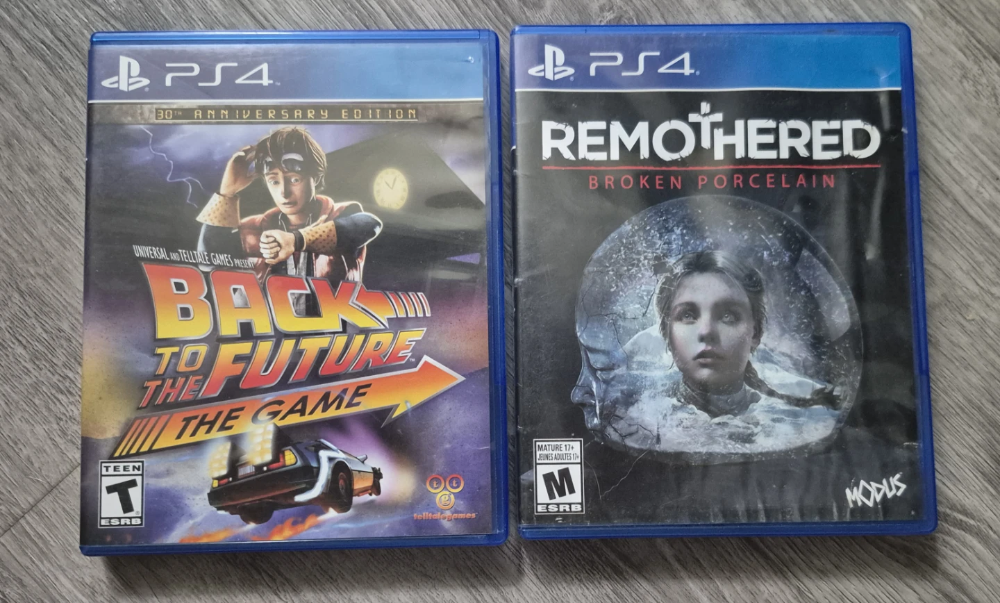 Back to the Future: The Game & Remothered: Broken Porcelain