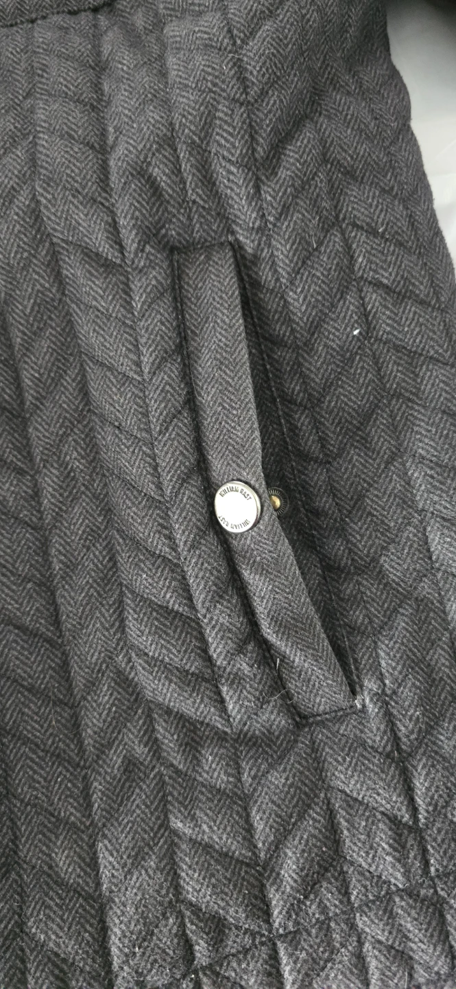 William Rast Men's Quilted Jacket - Grey Herringbone - photo 5
