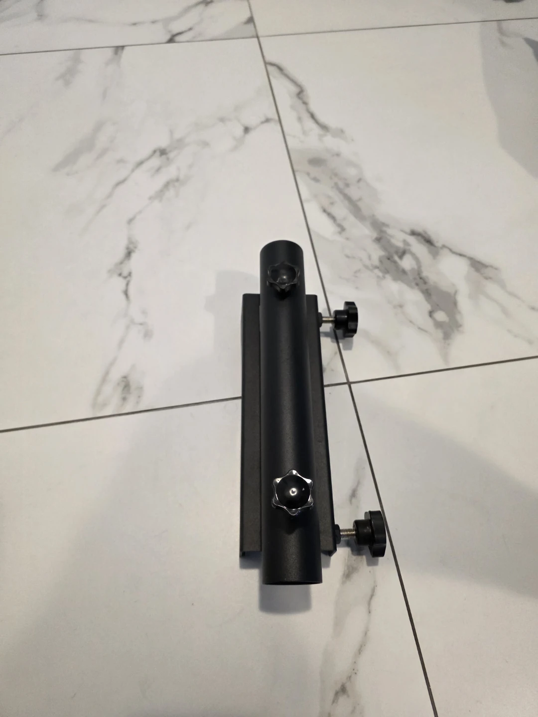 Black Metal Desk Mount Clamp