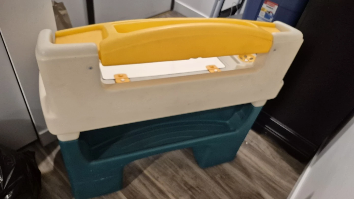 Step2 Kids Art Desk / Activity Desk with Stool - photo 3