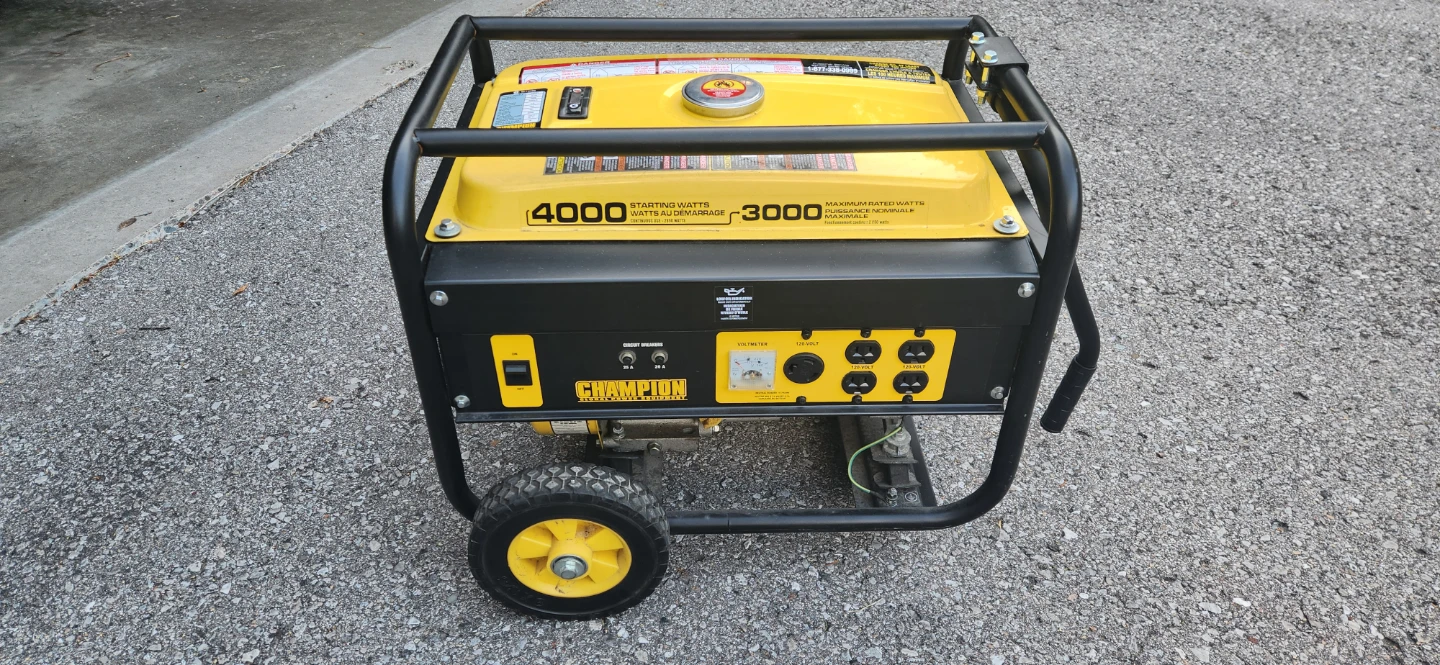 Champion 4000 Watt Generator - photo 2