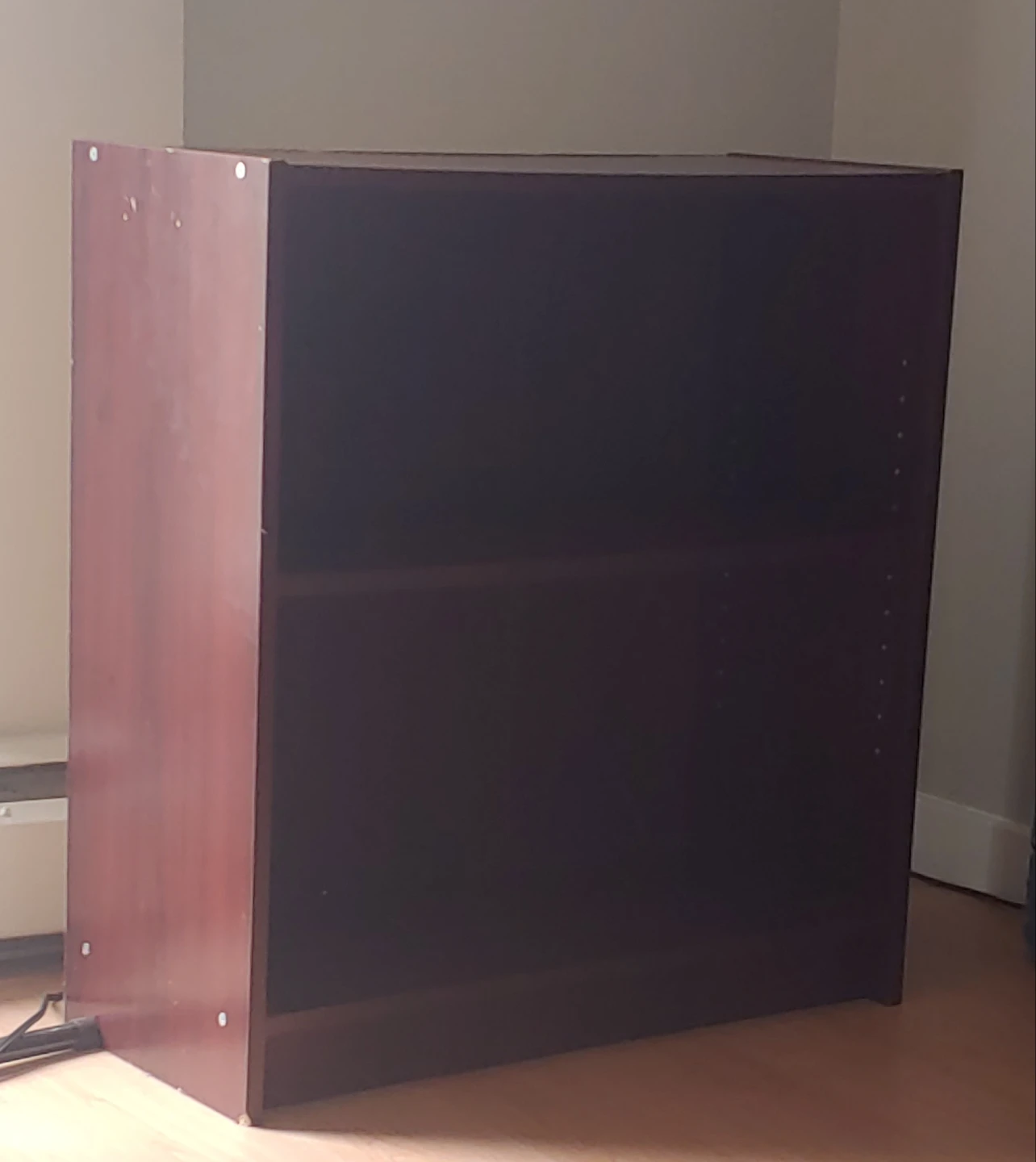 Dark Wood Bookshelf