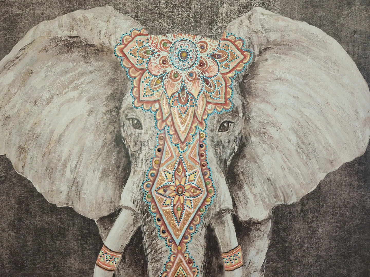 Elephant Wall Art Canvas Print