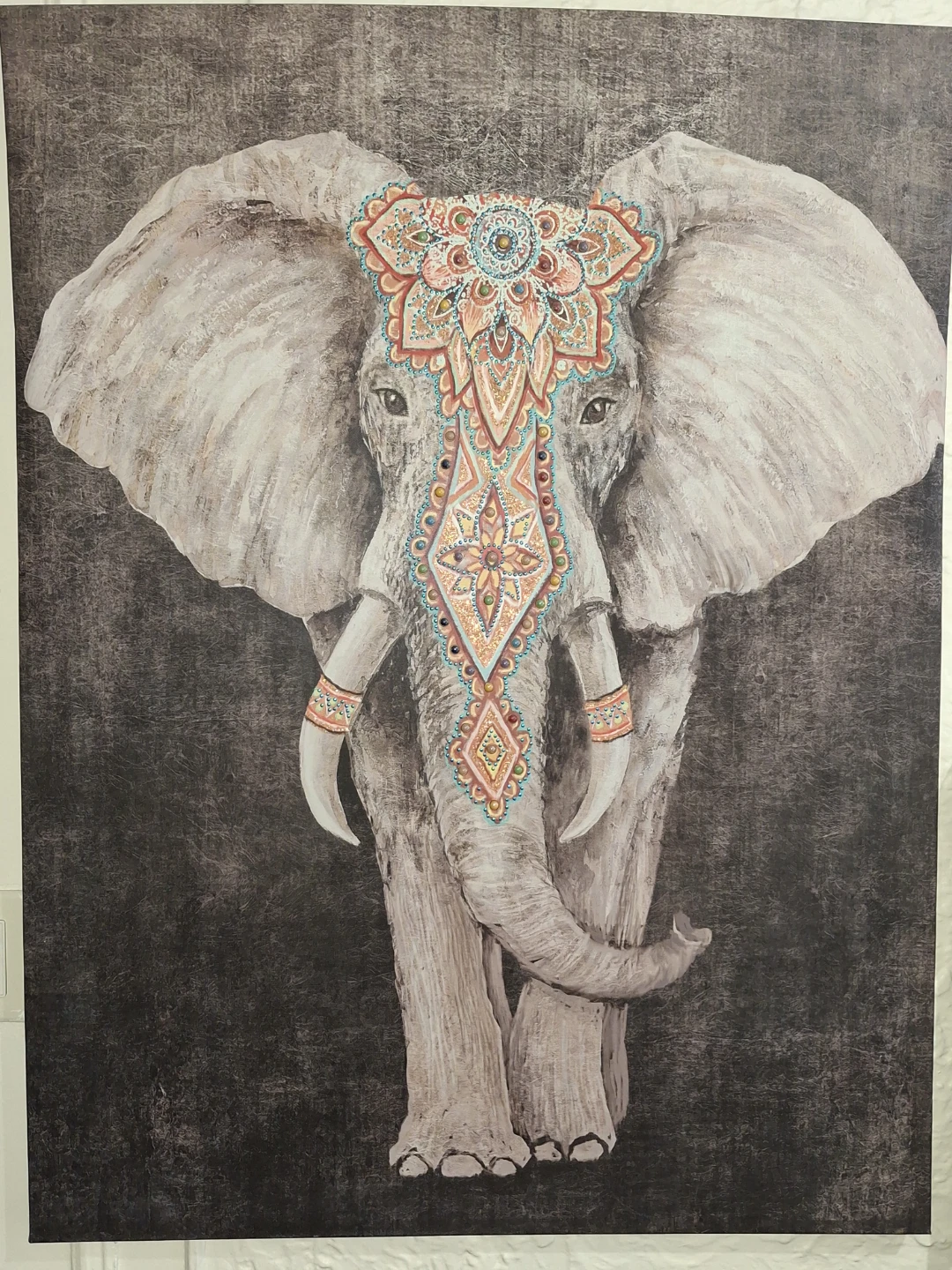 Elephant Wall Art Canvas Print - photo 2