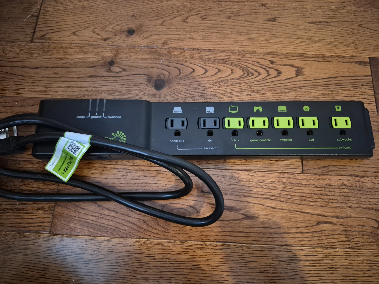 TrickleStar 7 AV Advanced PowerStrip+ Surge Protector - photo 3