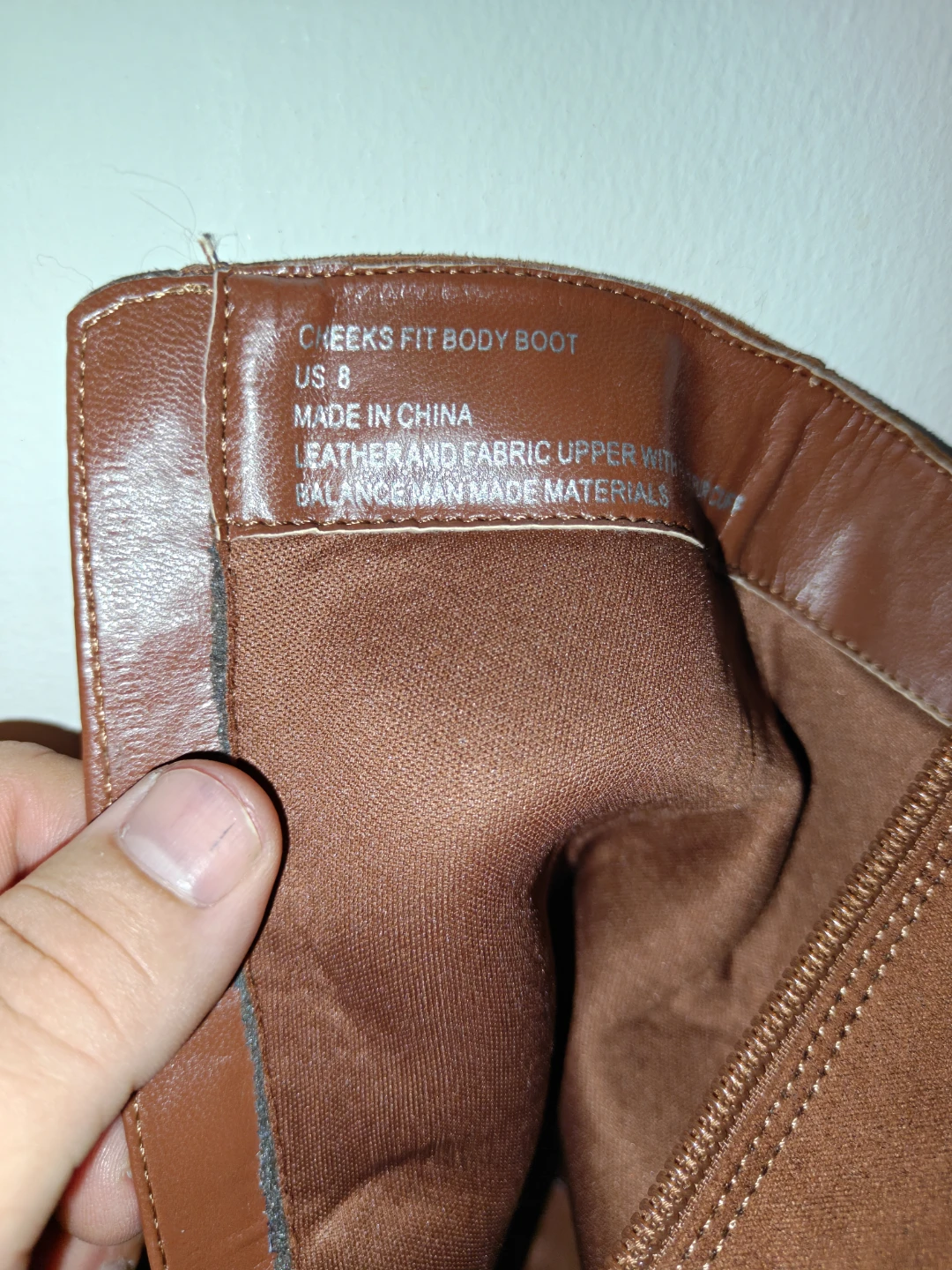 Cheeks Fit Body Boot - Brown - US 8 - photo 2