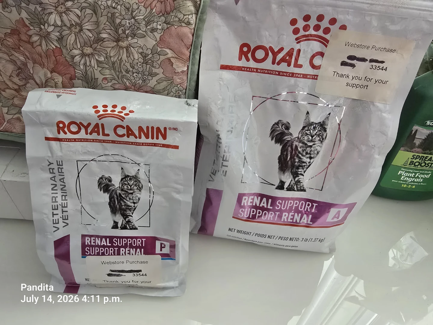 Royal Canin Renal Support Cat Food
