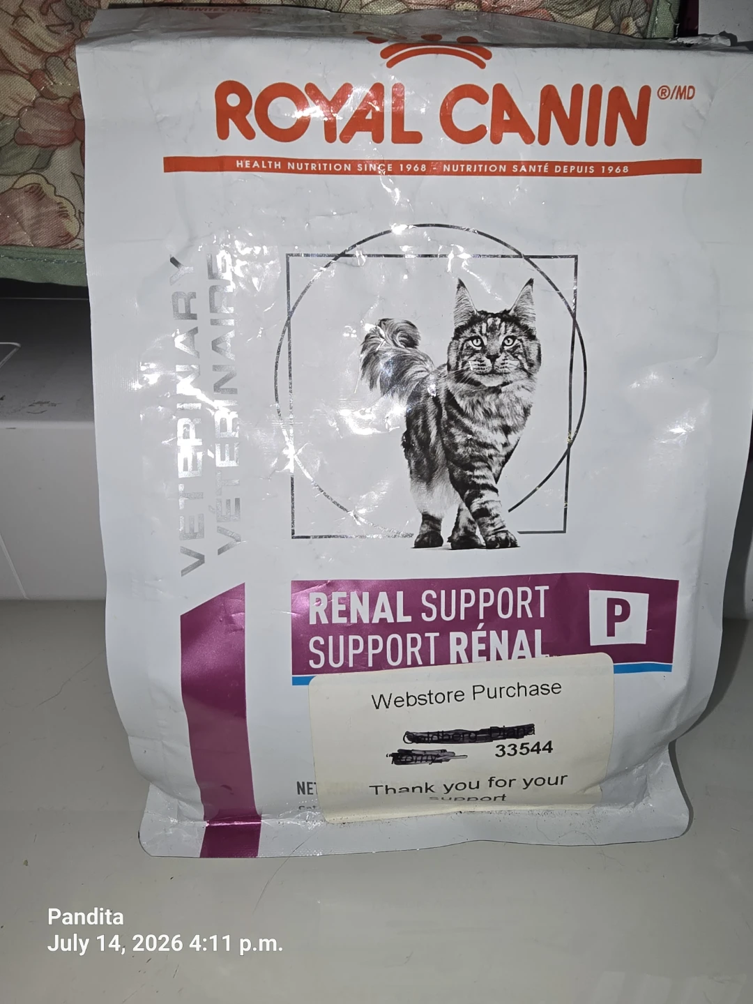 Royal Canin Renal Support Cat Food - photo 2