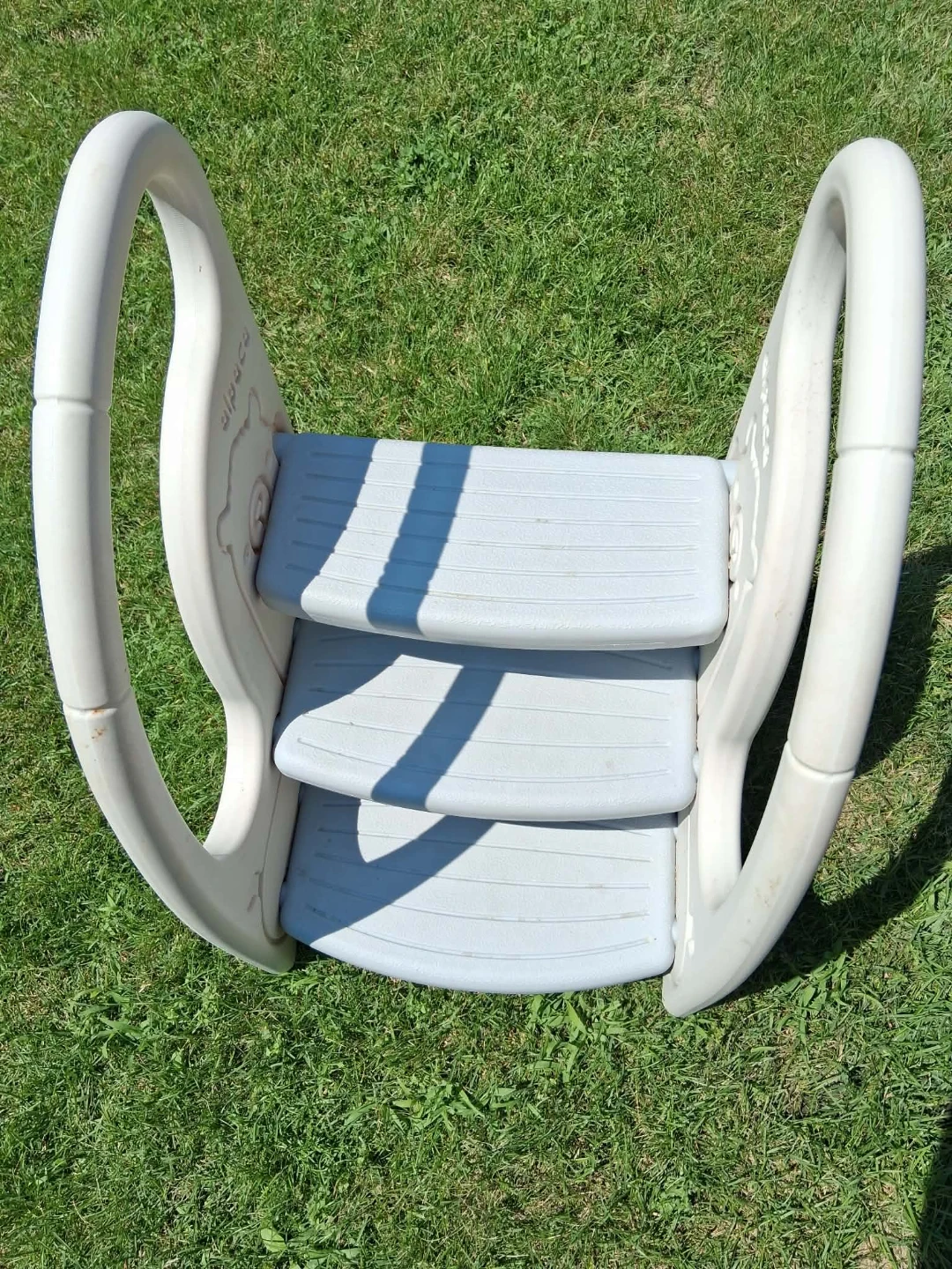Alpaca 3-Step Toddler Step Stool with Handles - photo 2
