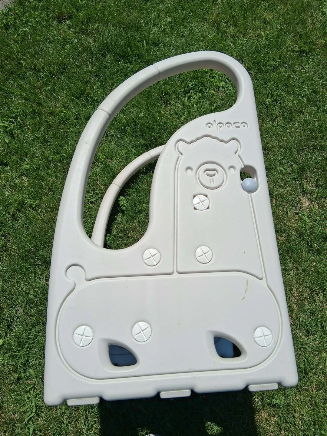 Alpaca 3-Step Toddler Step Stool with Handles - photo 5