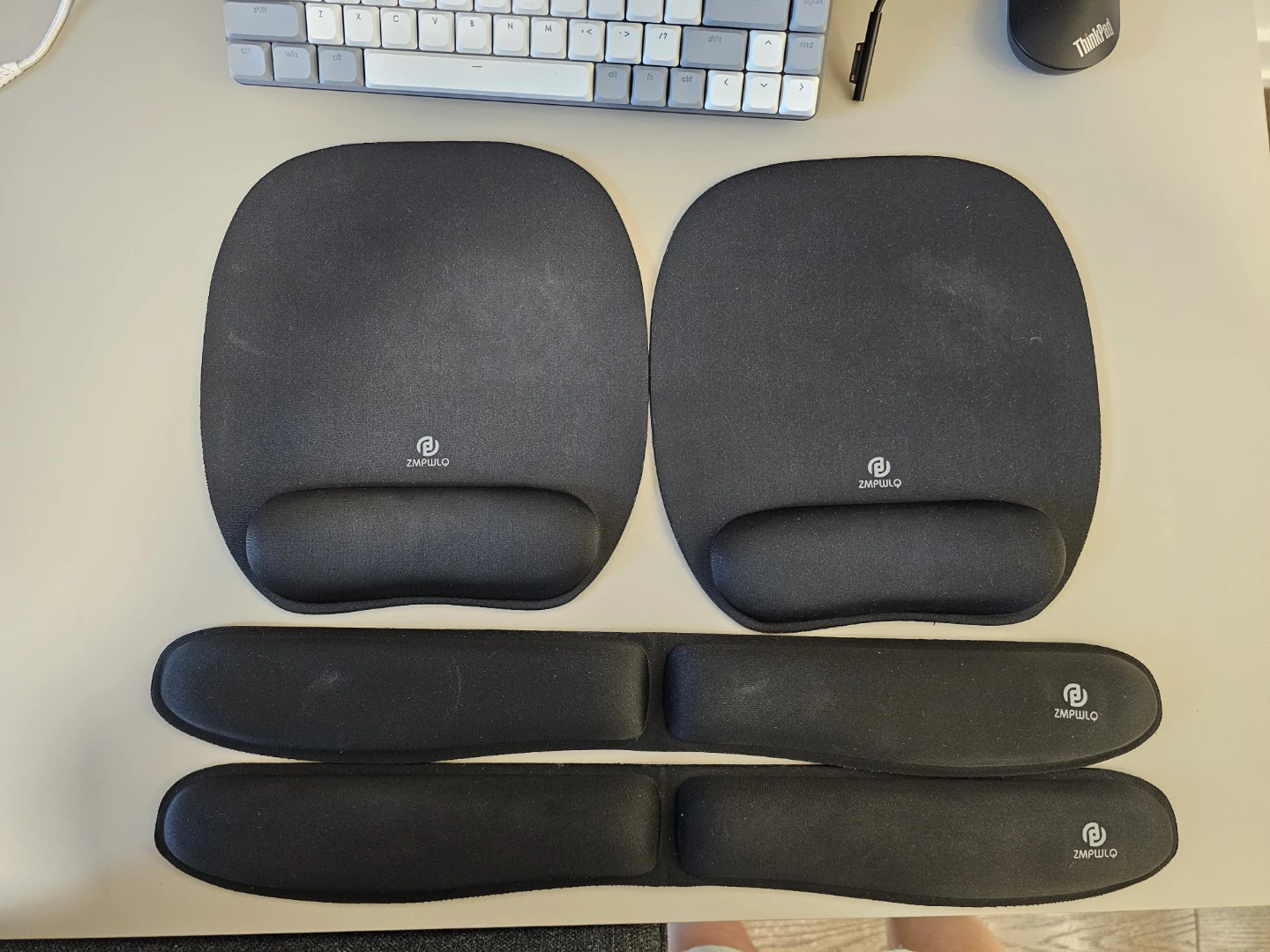 ZMPWLO Mouse Pad and Wrist Rest Set EACH