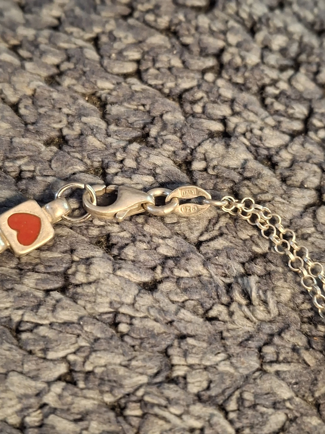 Sterling Silver Heart Charm Bracelet - photo 4