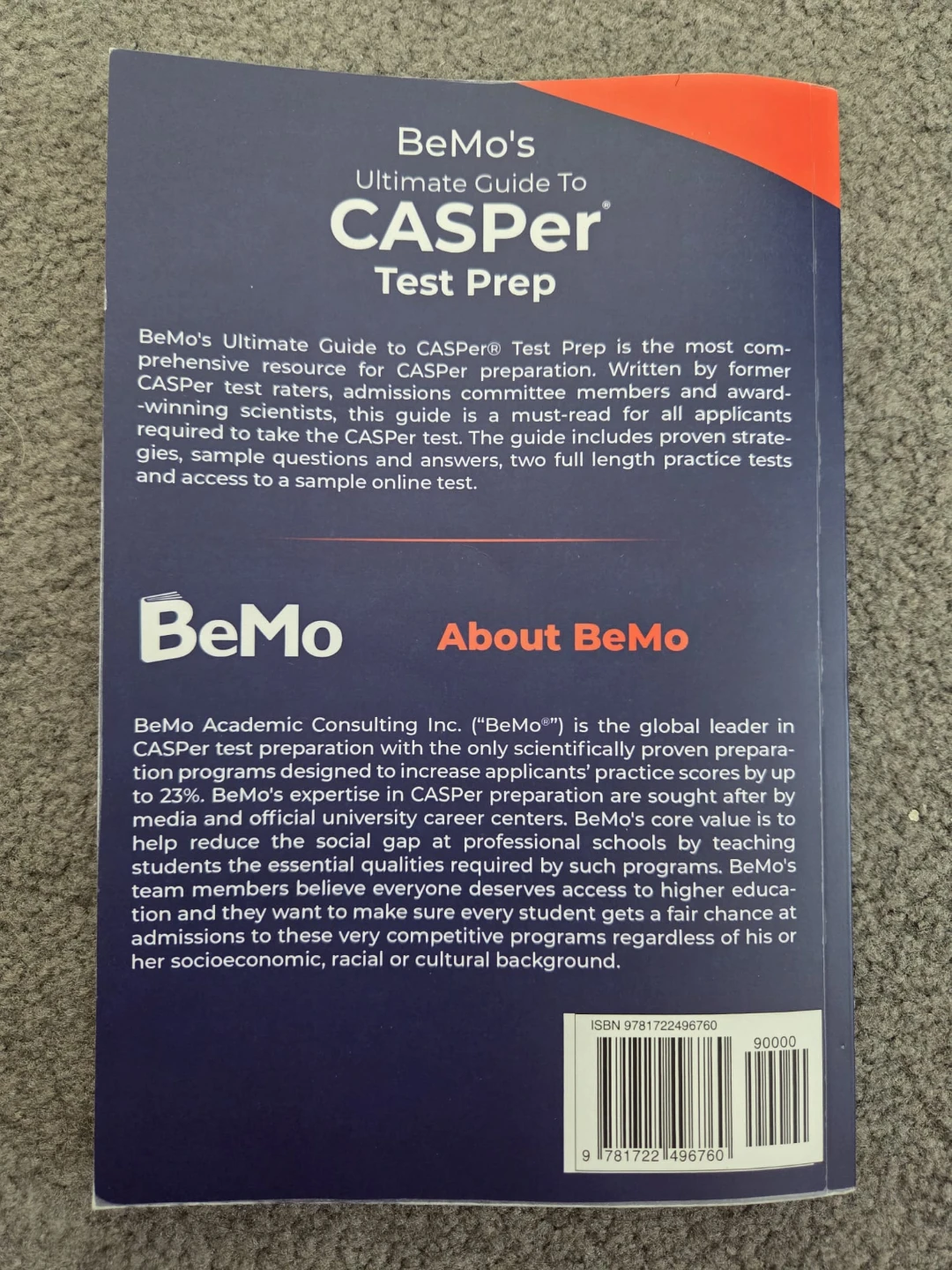 BeMo's Ultimate Guide To CASPER Test Prep Book - photo 2