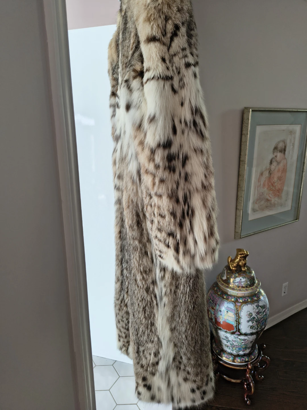 Holt Renfrew Fur Coat lynx - photo 2