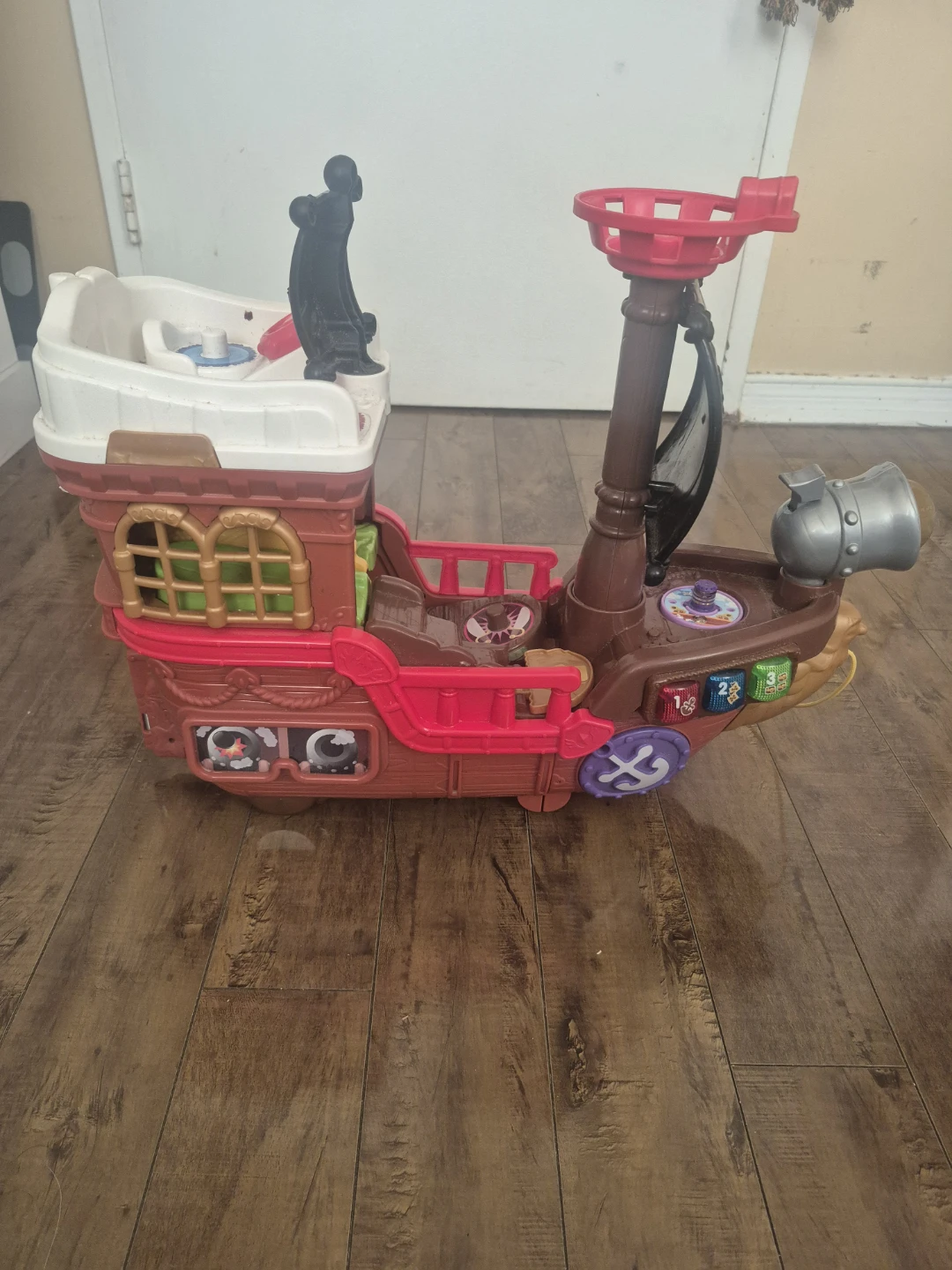 Fisher-Price Pull-Along Elephant & Pirate Ship Toy Set - photo 5
