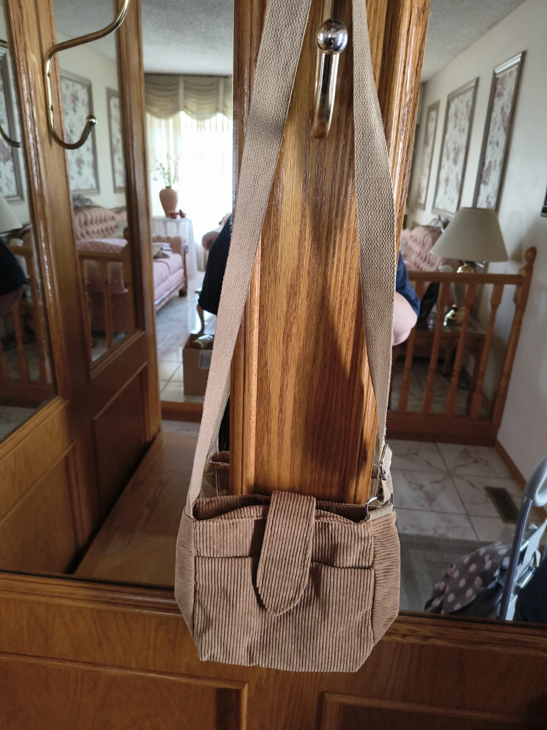 Corduroy Crossbody Bag - photo 3