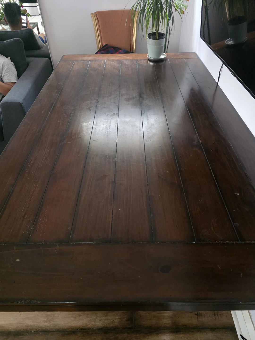 Solid Wooden Dining Table bought from Costco for $1000+