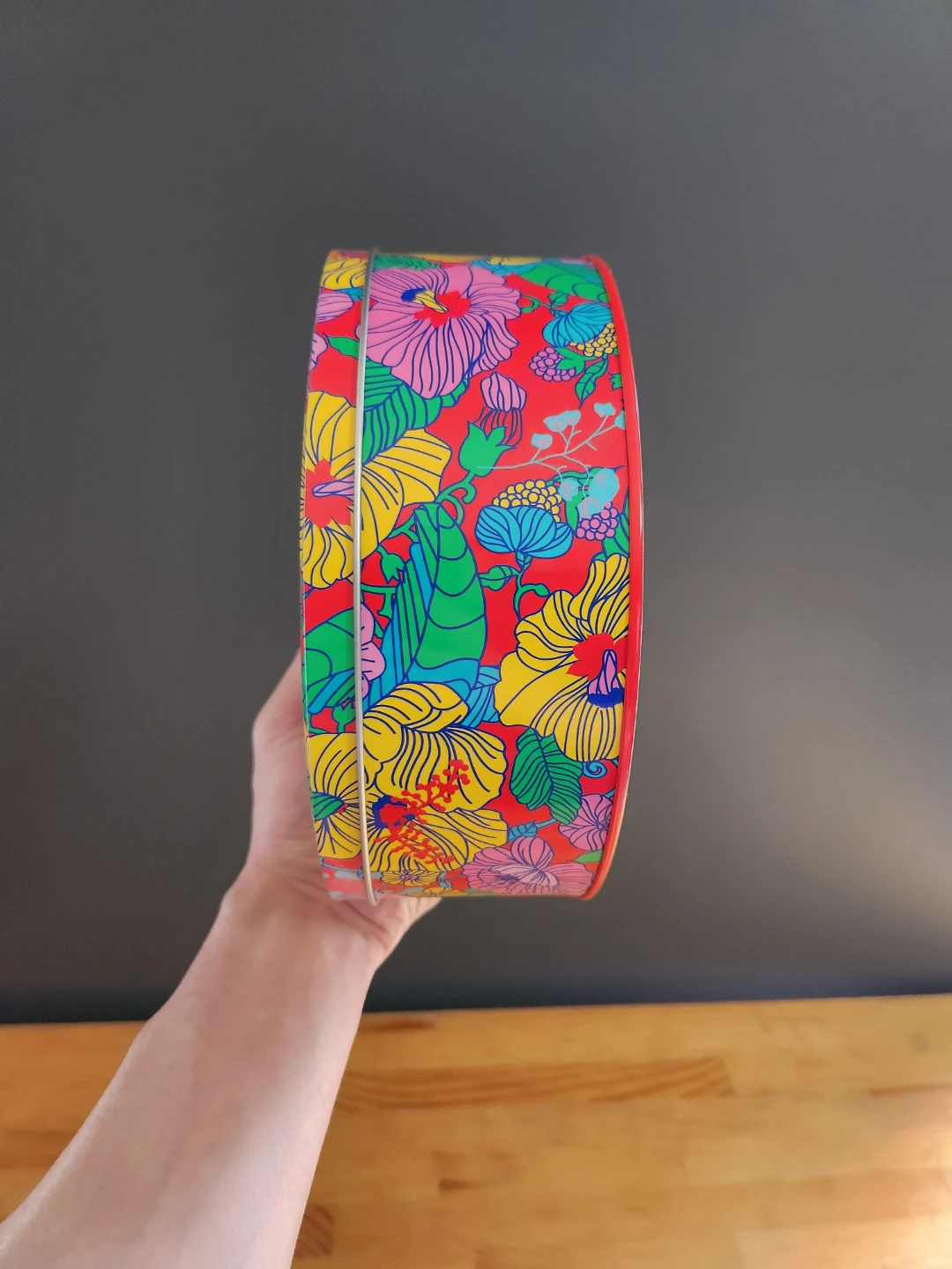 LUSH Floral Round Storage Tin - photo 4