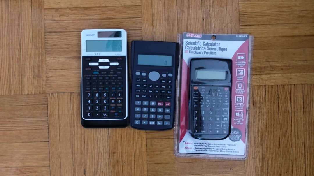 Sharp Scientific and financial Calculators