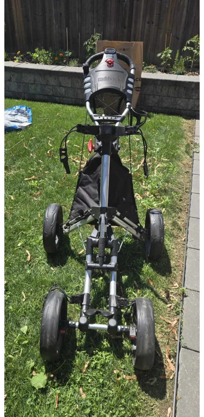 CaddyTek Golf Push Cart