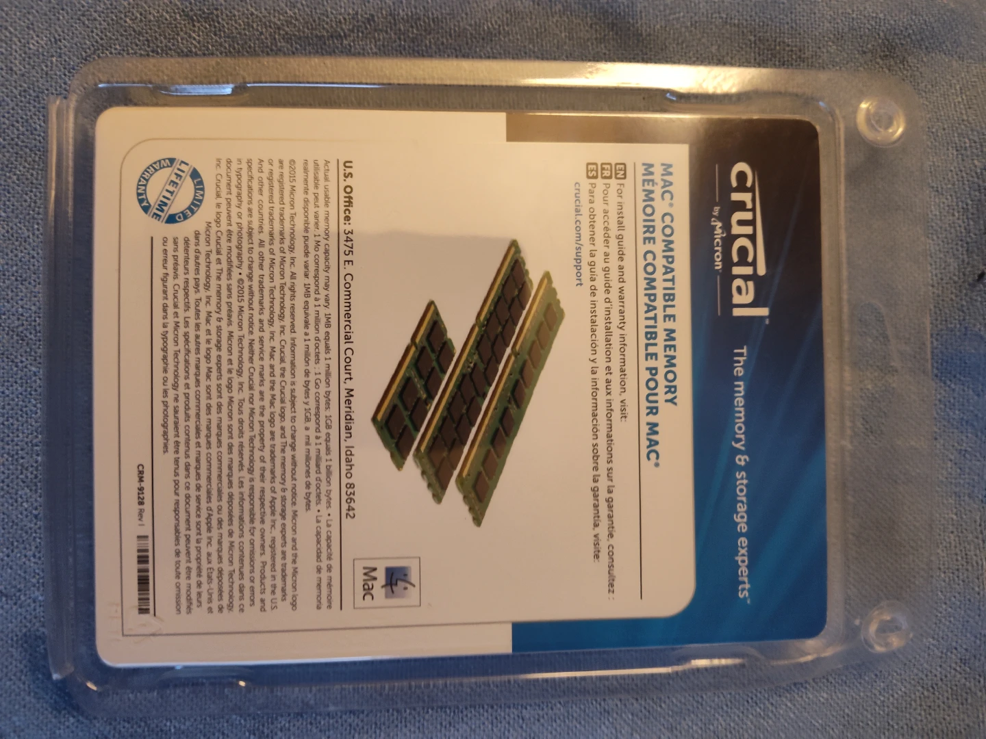 Crucial 16GB (2x8GB) DDR3L-1600MHz SODIMM Memory Kit for Mac - photo 2