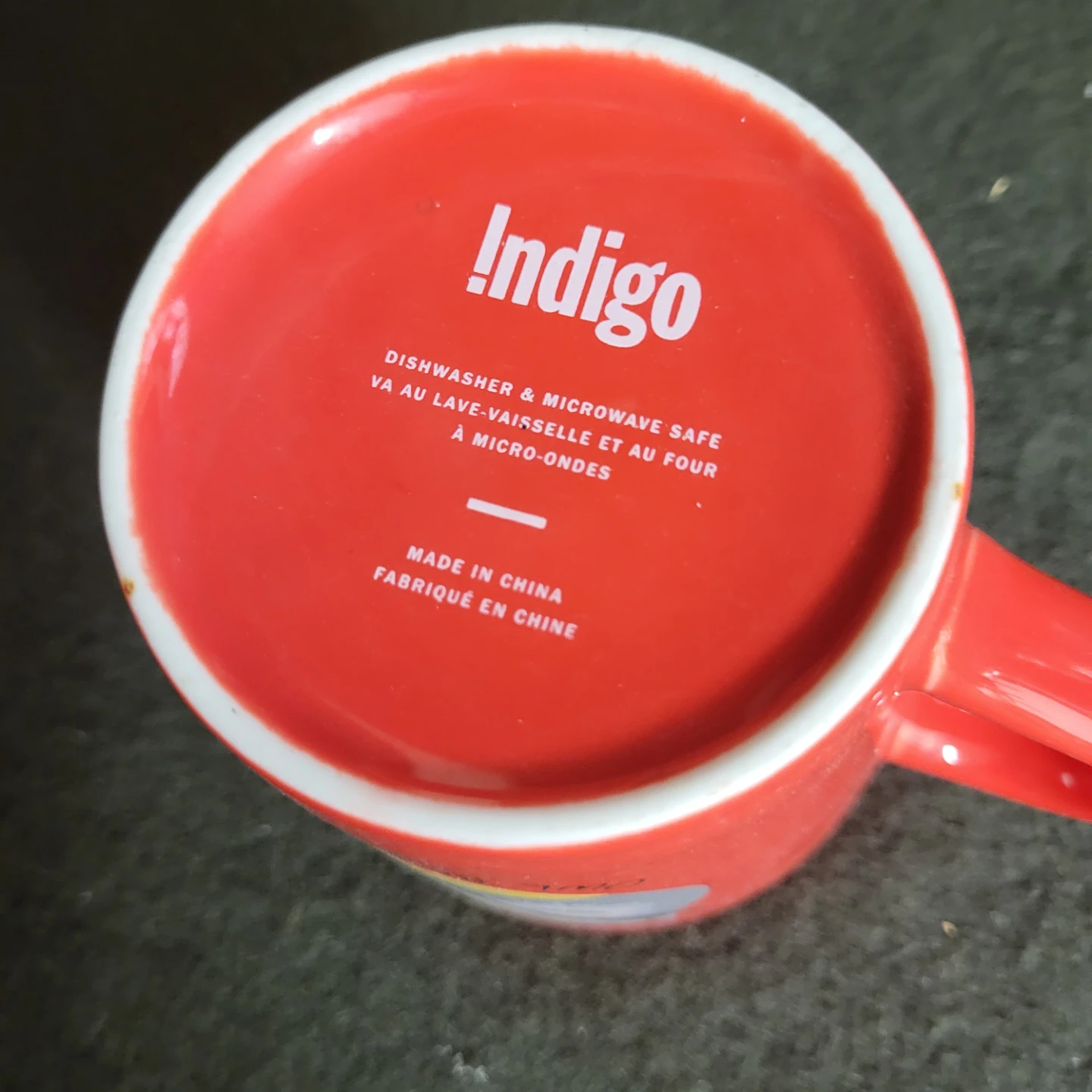 Indigo Red Owl Mug - photo 3