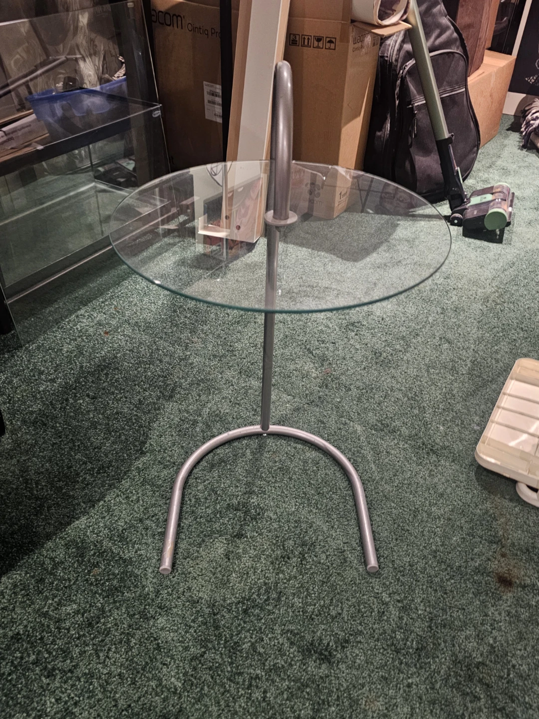 Ikea glass table - photo 2