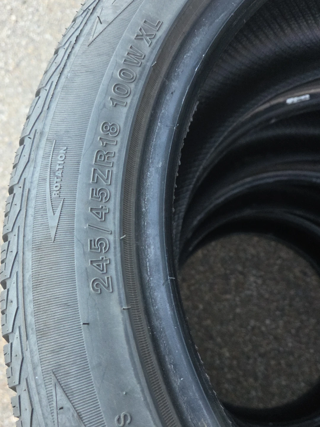 FRONWING A/S 245/45ZR18 100W XL Tires (Set of 4) - photo 3