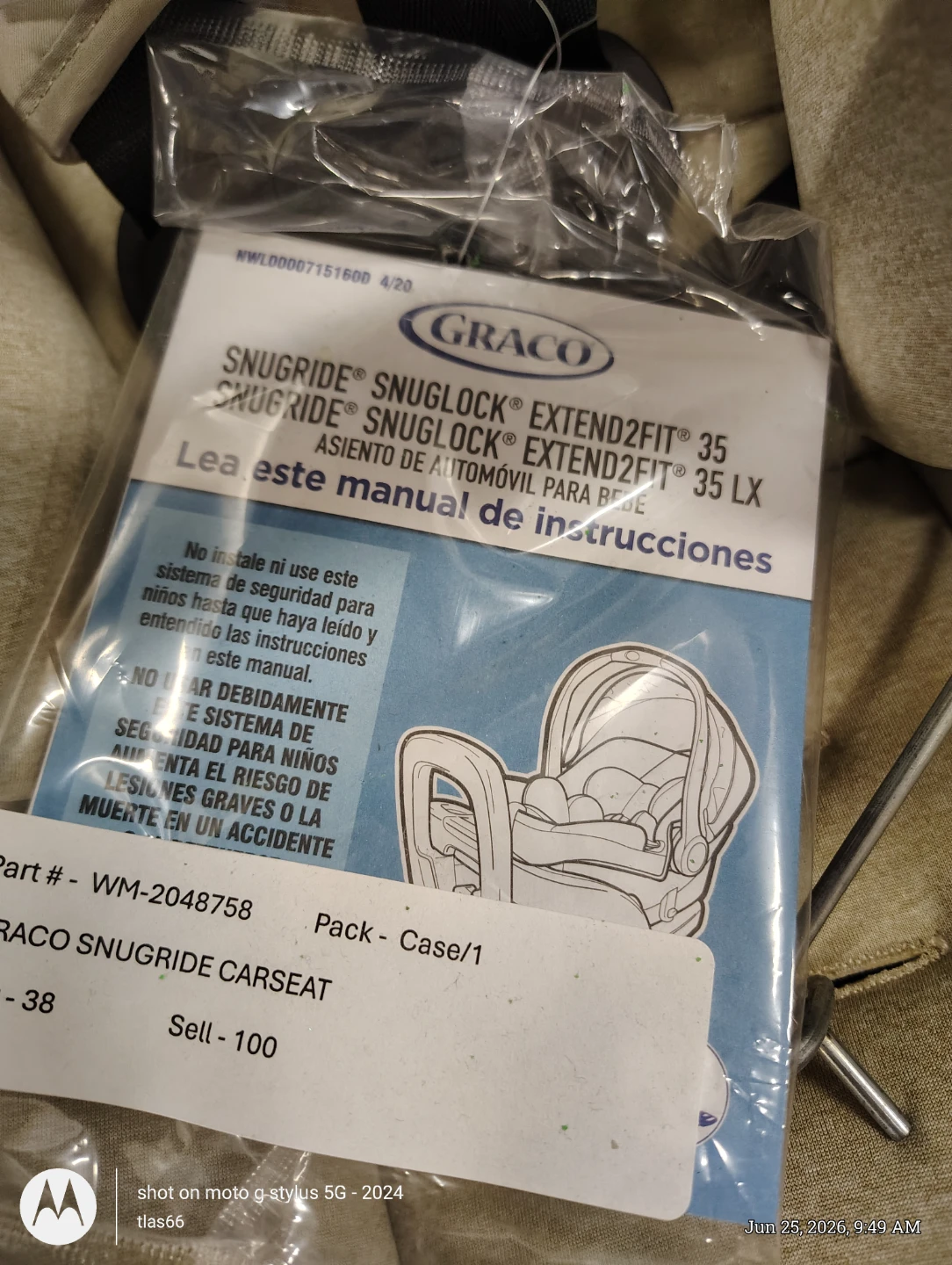 Graco SnugRide SnugLock Extend2Fit 35 LX Car Seat - photo 2