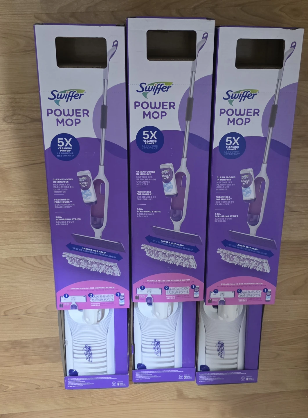 Brand new Swifter Power Mop. Selling for $20 each