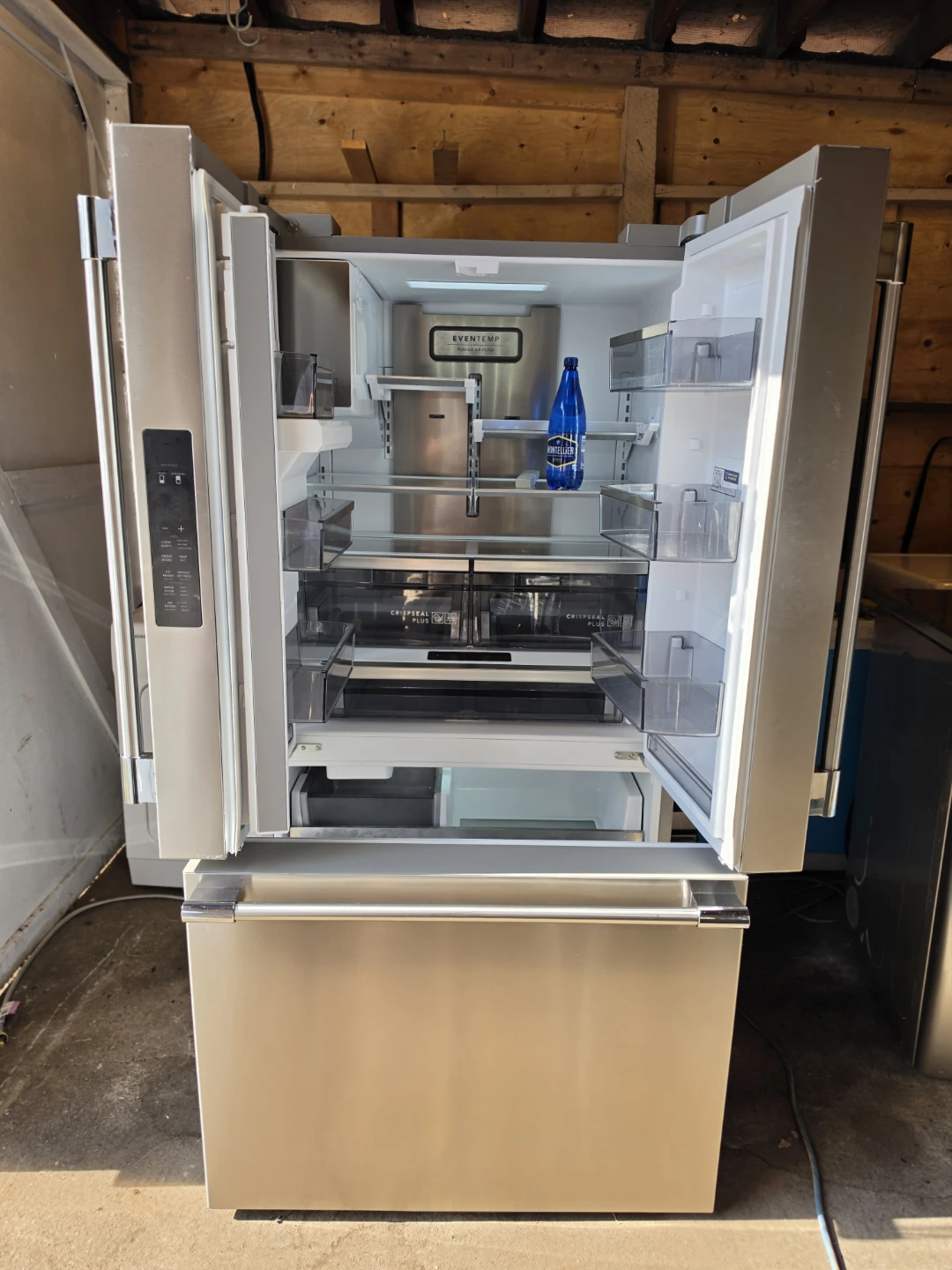 Delivery Available - Frigidaire French Door Fridge (Like New)