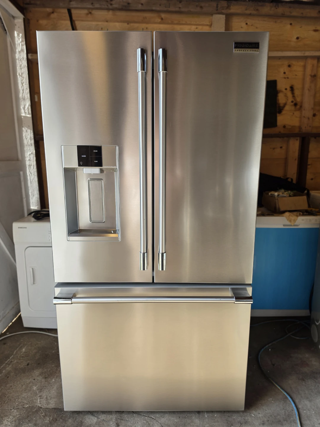 Delivery Available - Frigidaire French Door Fridge (Like New) - photo 2
