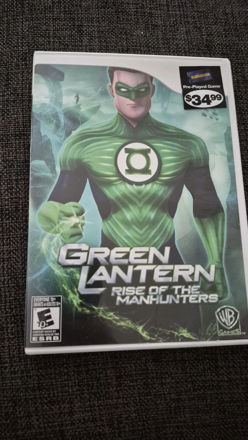 Wii Green Lantern: Rise of the Manhunters Video Game