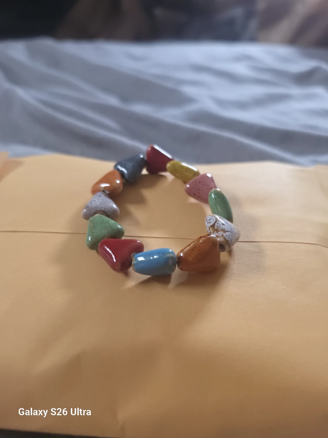 Beaded Stretch Bracelet - Assorted Colors