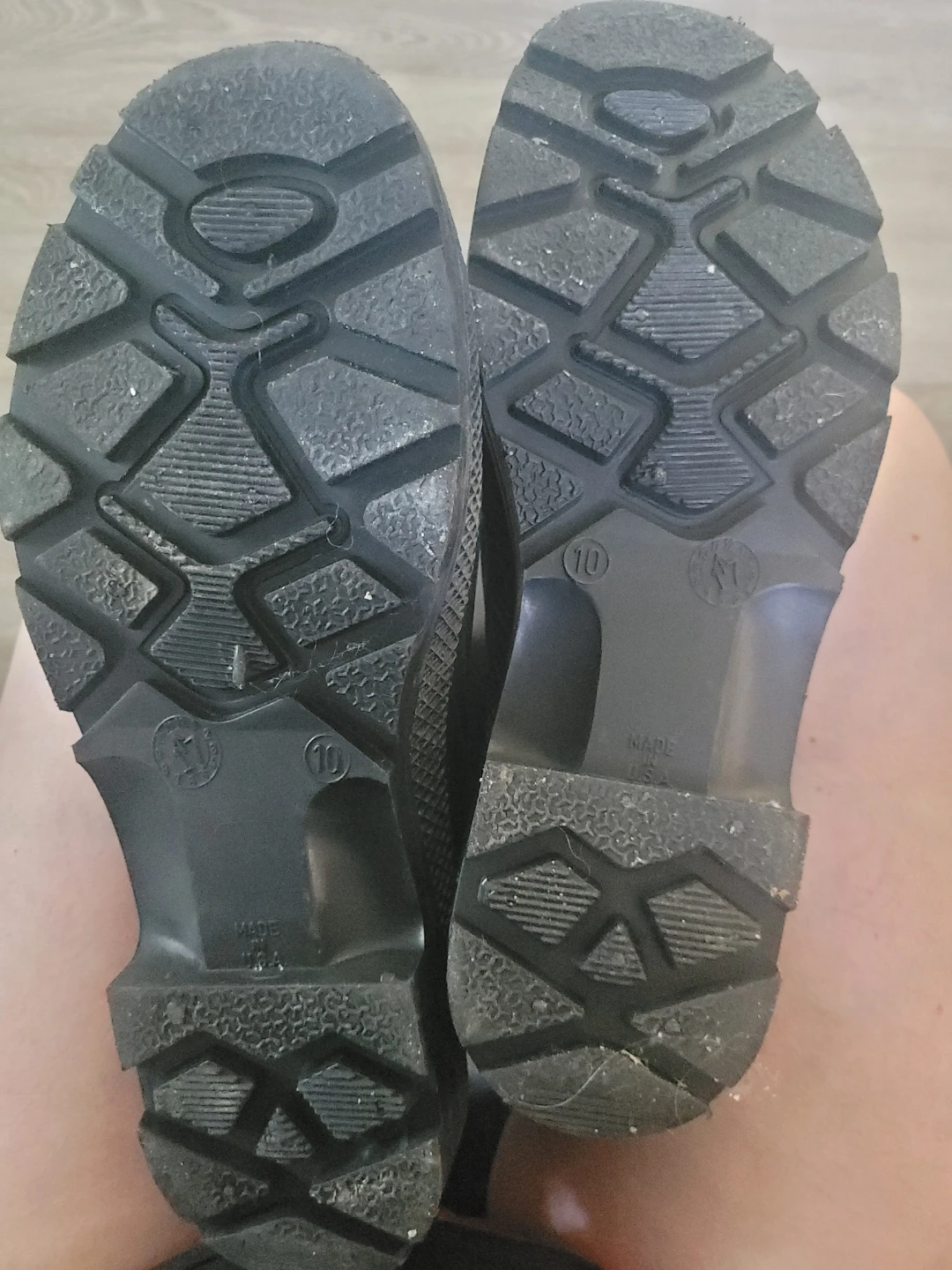 Servus by Honeywell Black Rubber Work Boots - Size 10 - photo 3