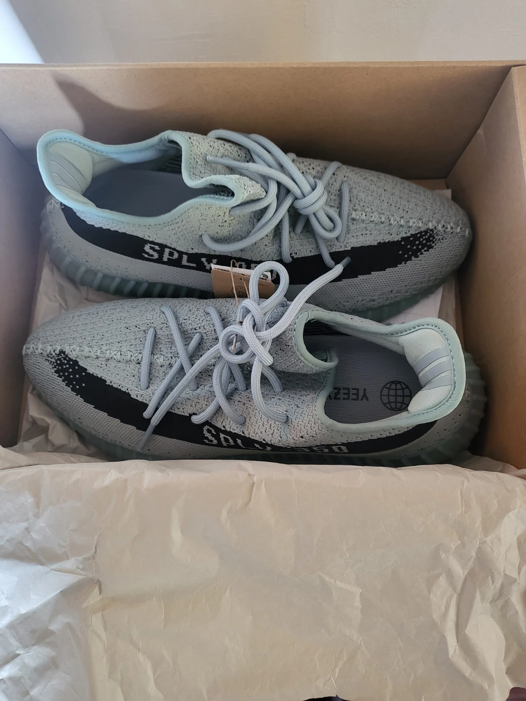 Adidas Yeezy Boost 350 V2 "Salt" Size 10 - photo 5