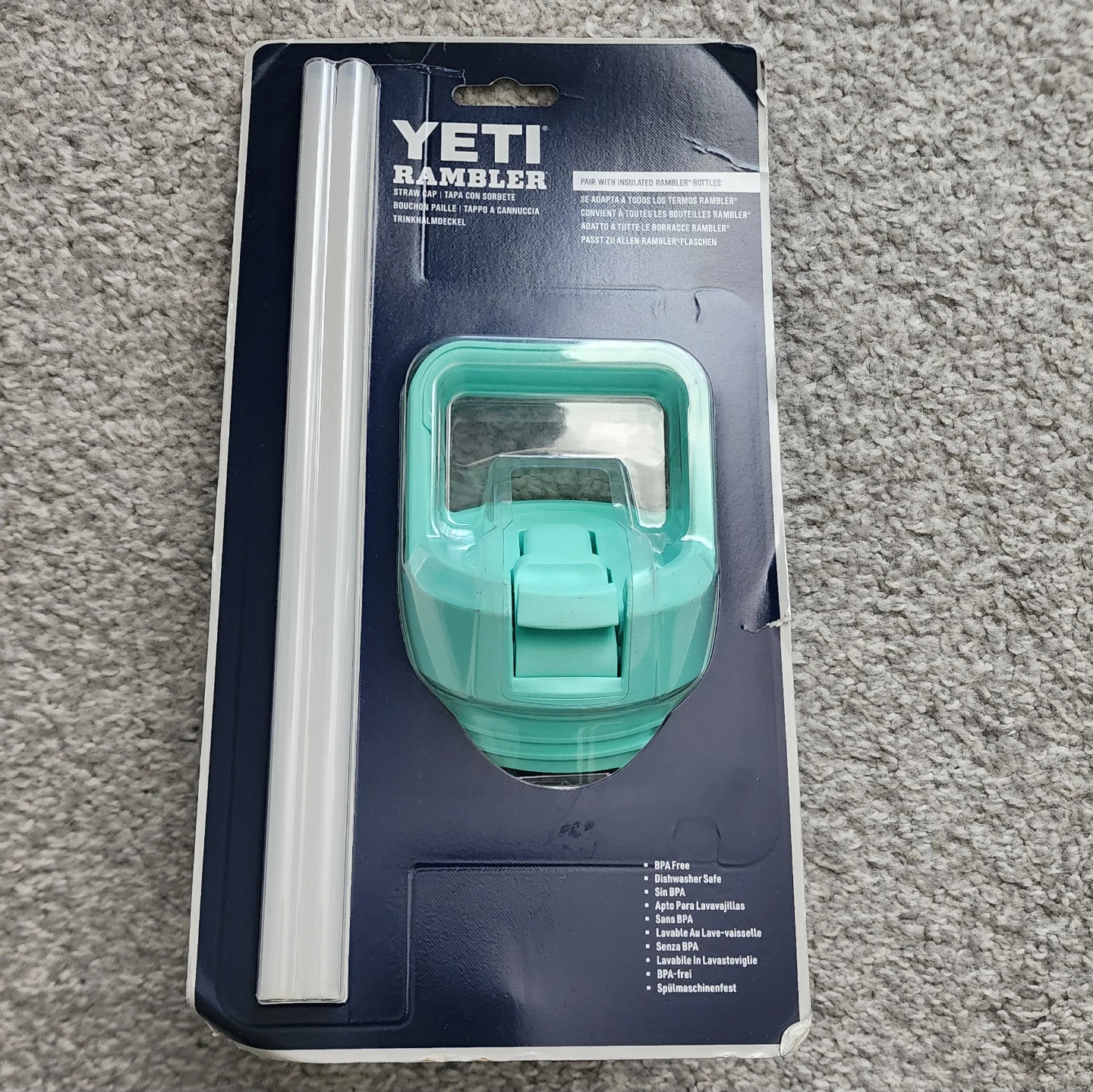 YETI Rambler Straw Lid and Straw Accessory - BRAND NEW SEALED