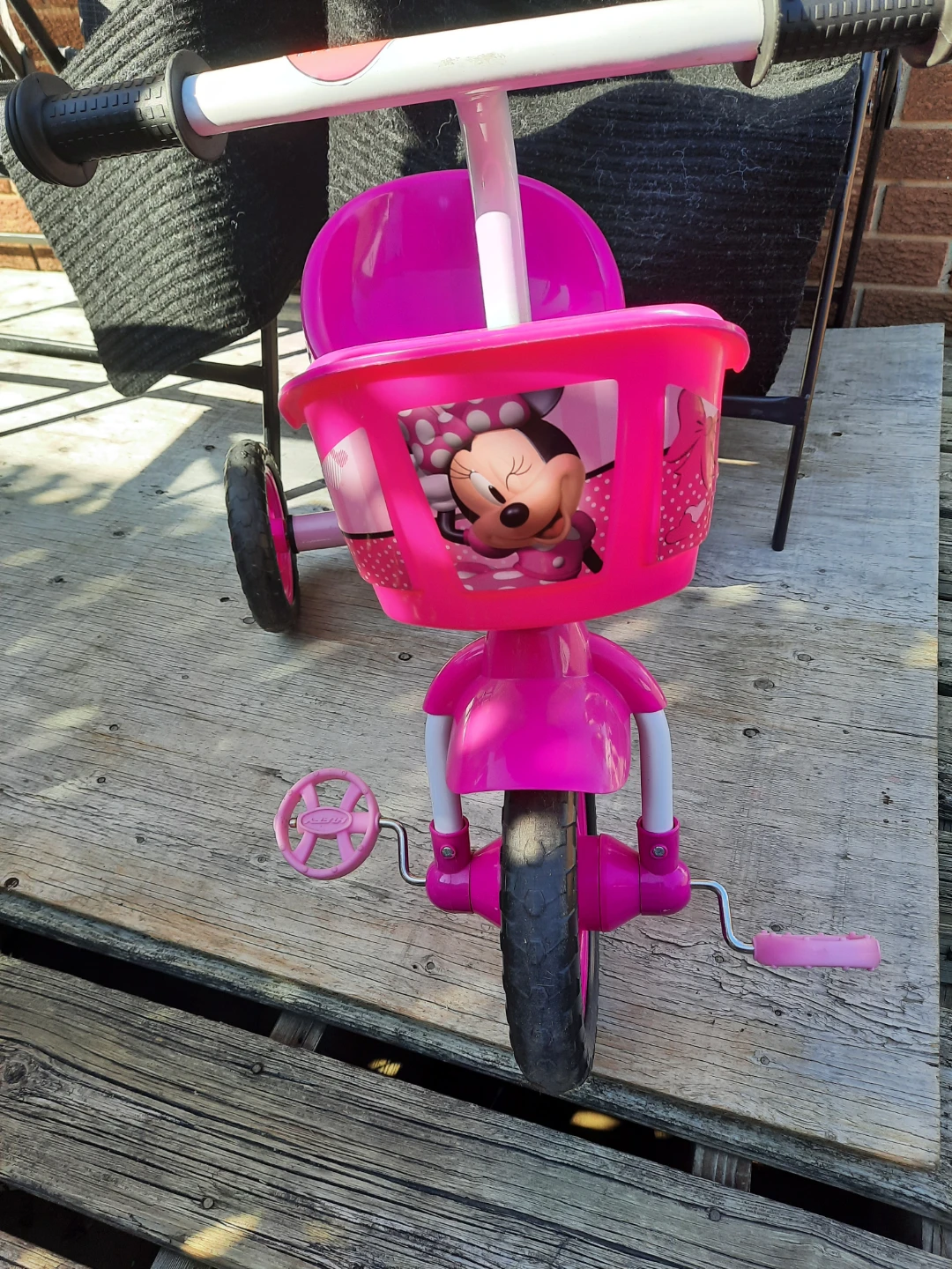 Minnie Mouse Pink Tricycle