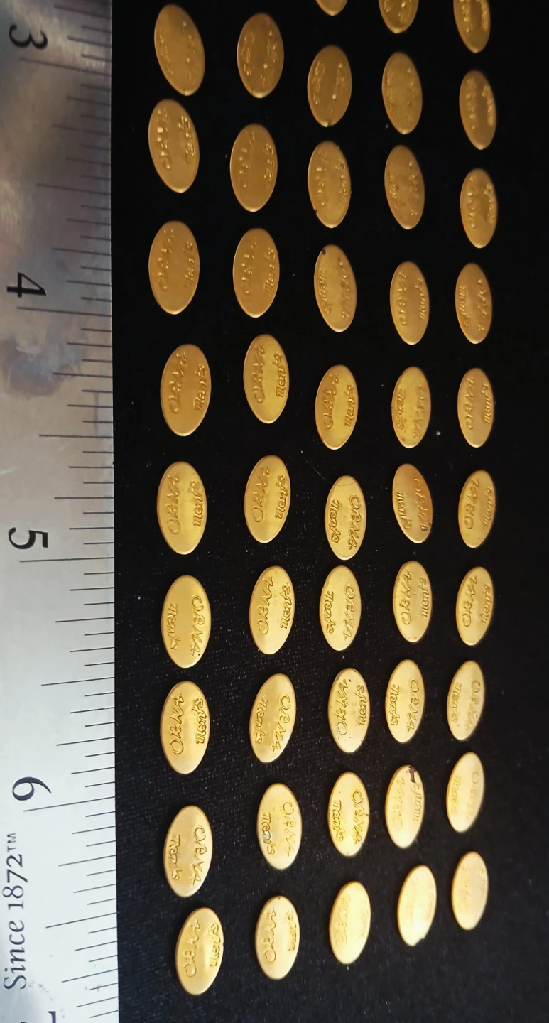 Set of 40 pc of  Oval Tags - photo 2