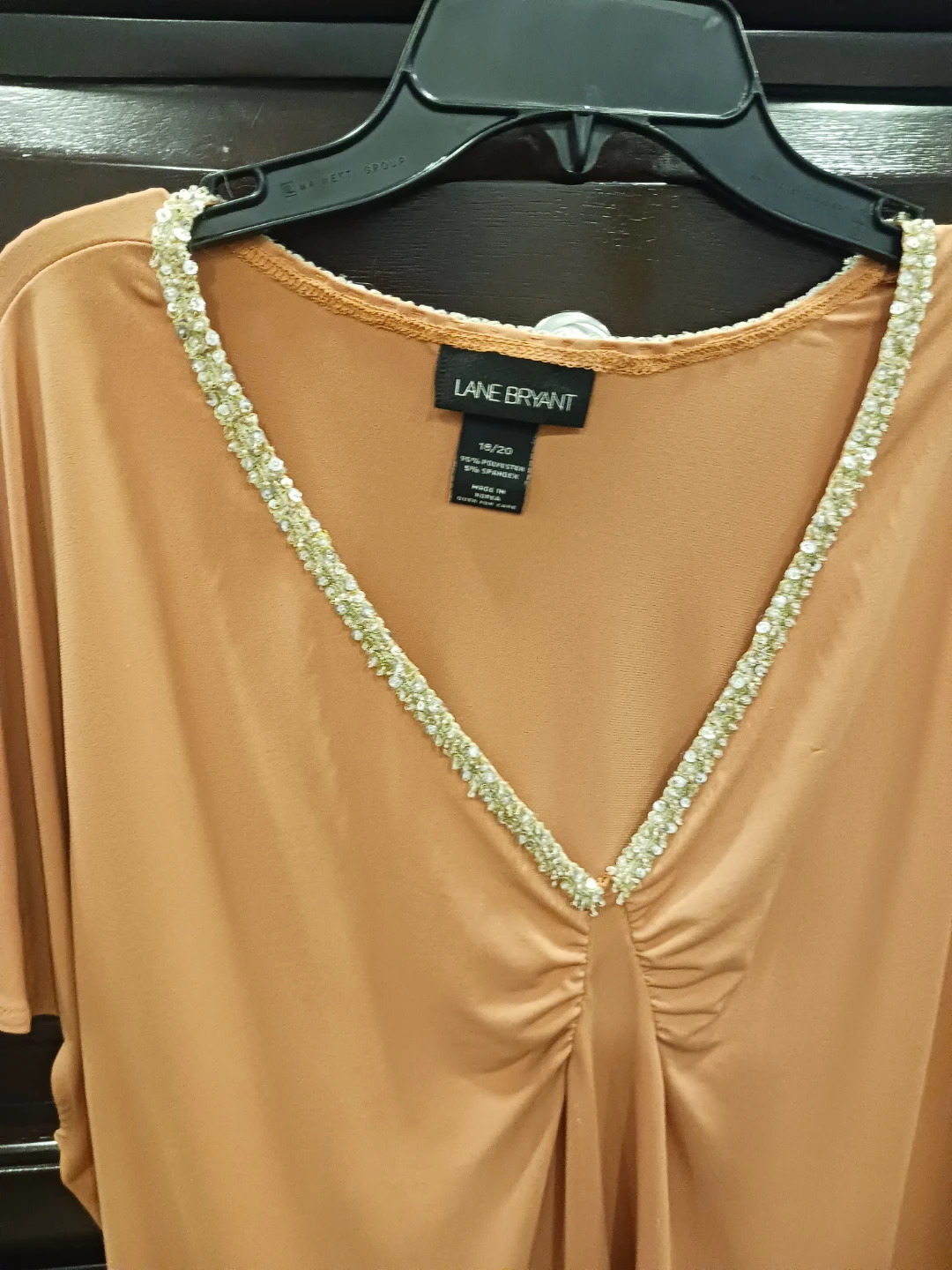 Lane Bryant Embellished V-Neck Top - photo 2