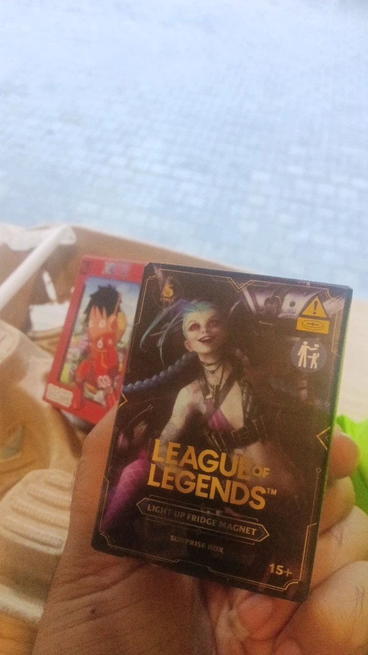 League of Legends Light Up Fridge Magnet Surprise Box