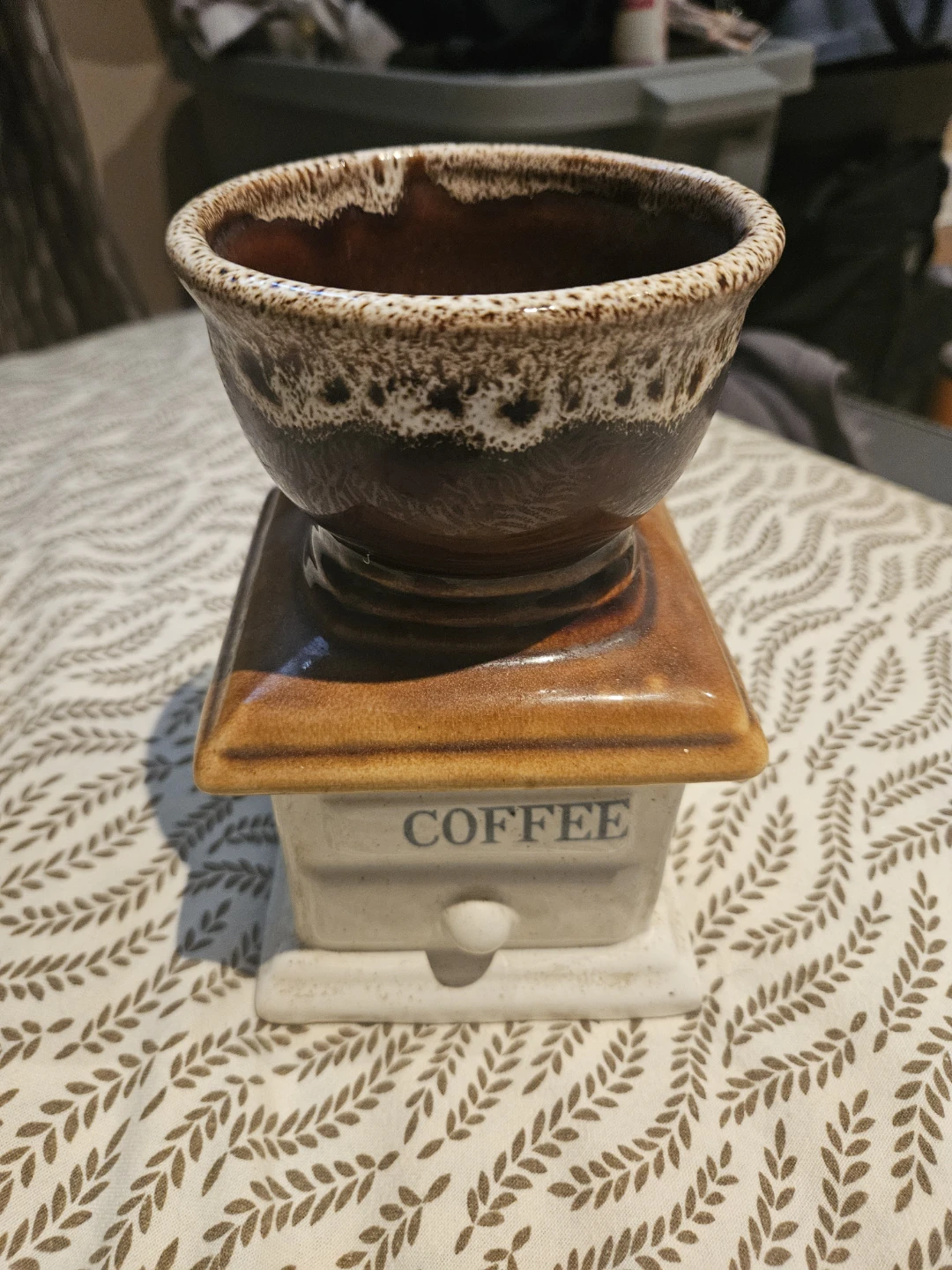 Ceramic Coffee Grinder Jar