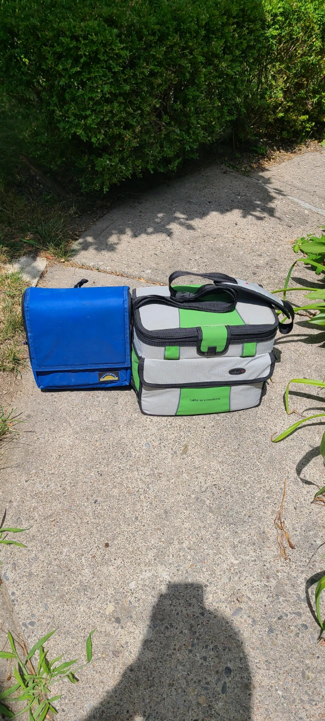$20 for 2 Coolers - 1 Soft Cooler Bag, 1 Rigid Lightweight
