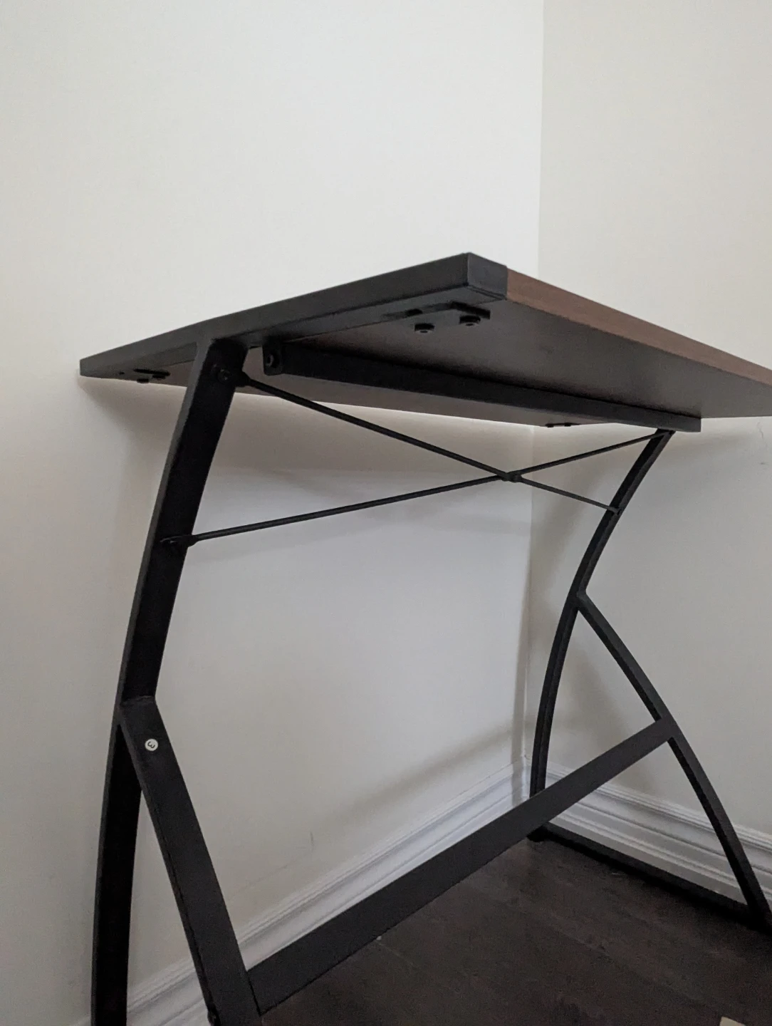 Desk with Wood Top - photo 2