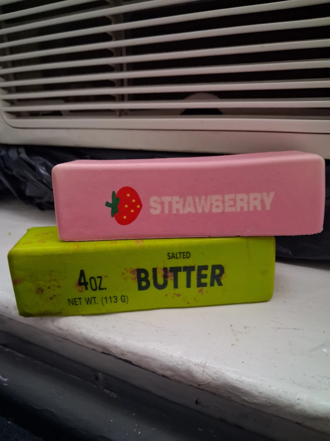Salted Butter & Strawberry squishys