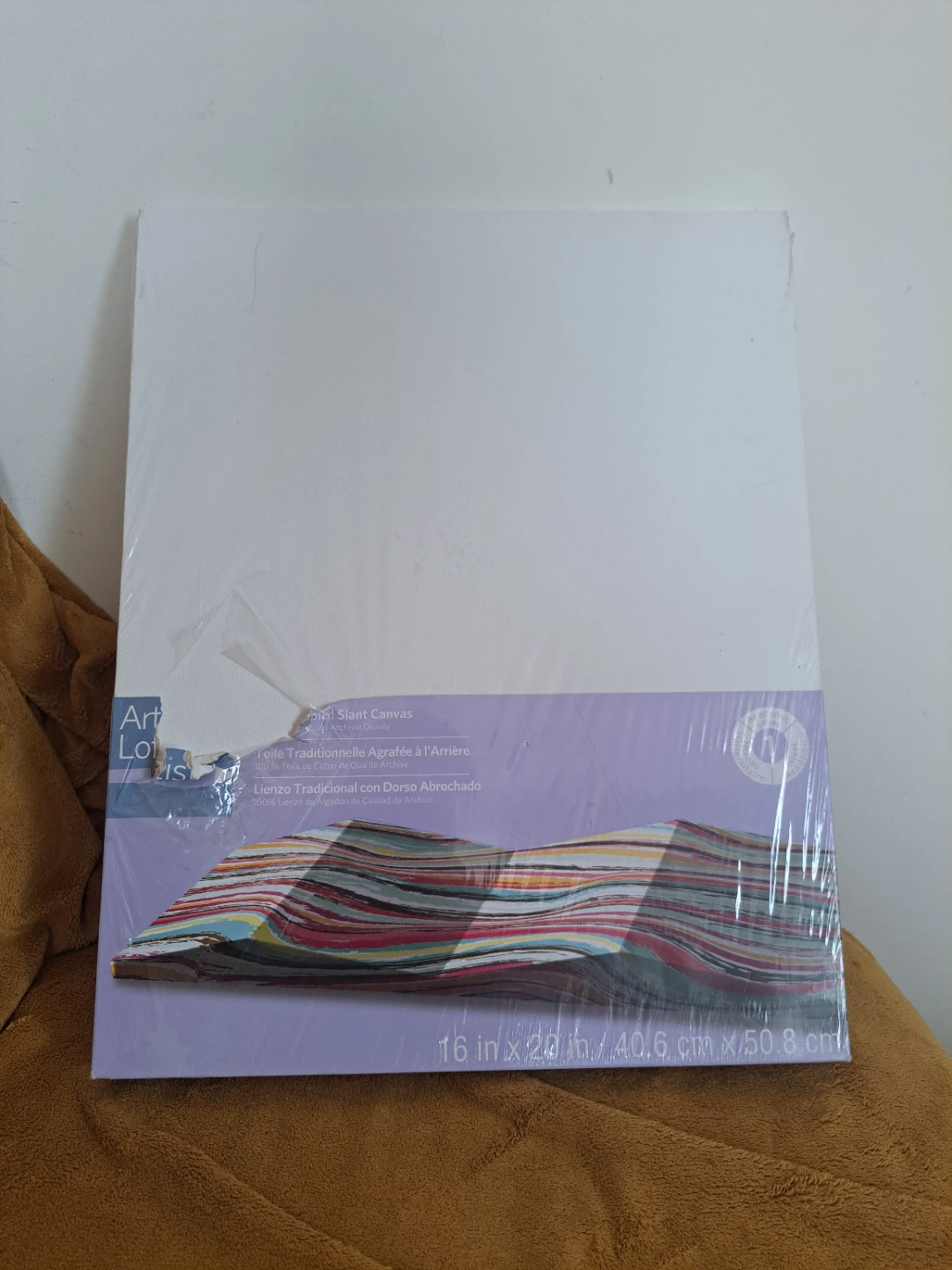 Artist's Loft Back-Stretched Canvas 16 in x 20 in