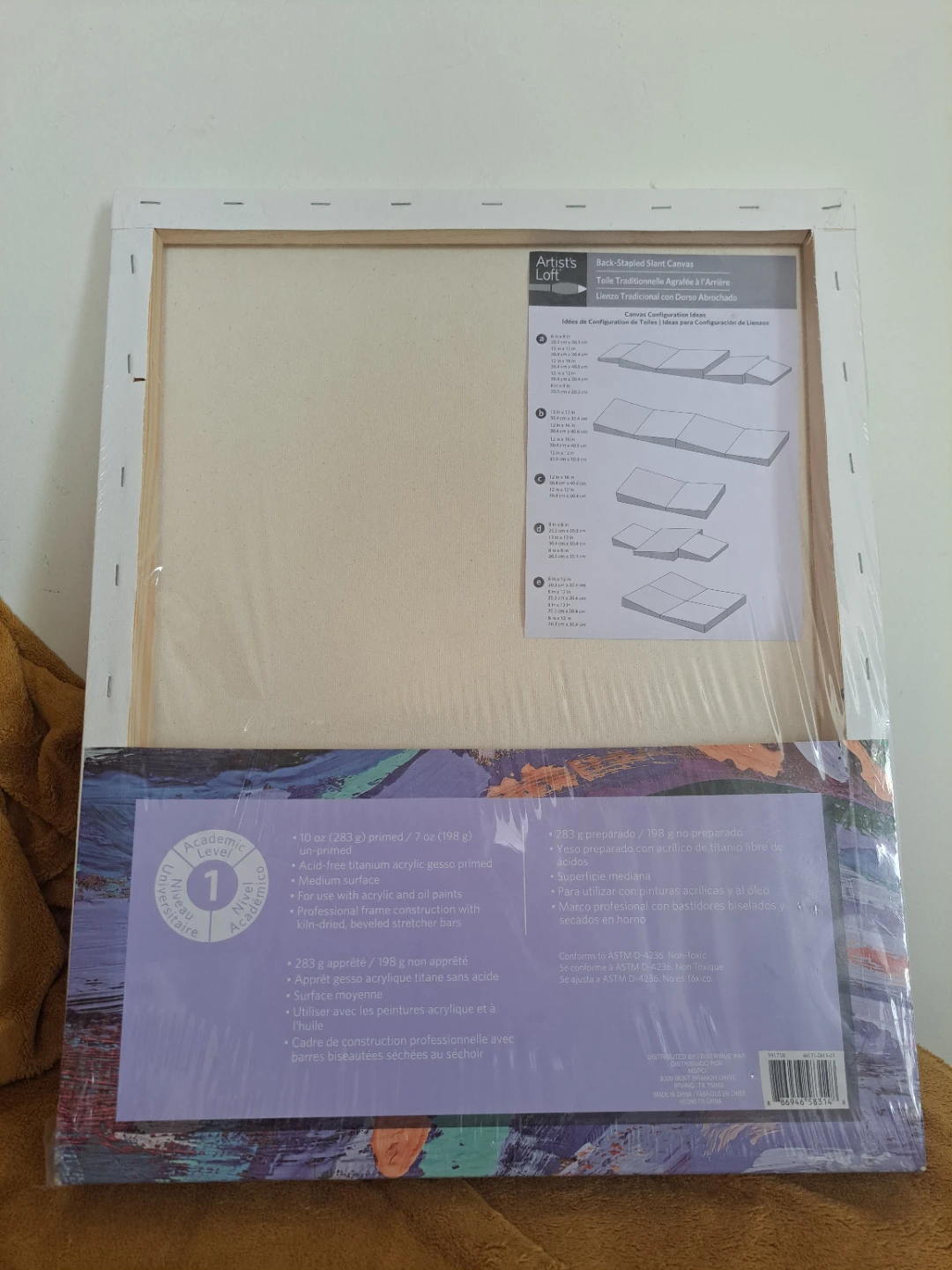 Artist's Loft Back-Stretched Canvas 16 in x 20 in - photo 3