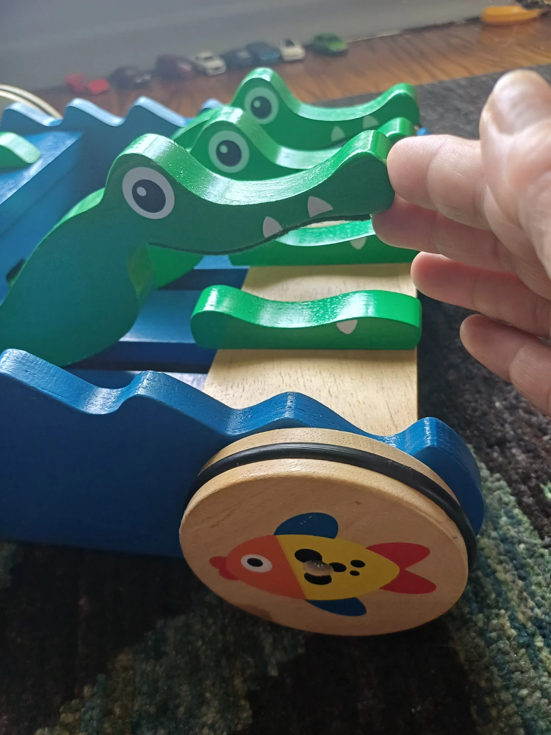 Melissa & Doug Wooden Alligator Activity Walker - photo 5