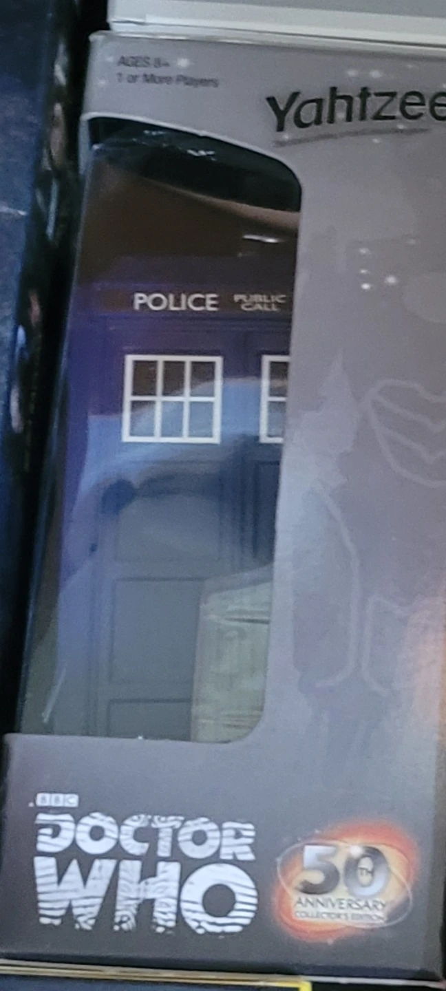Doctor Who 50th Anniversary Collector's Edition Yahtzee