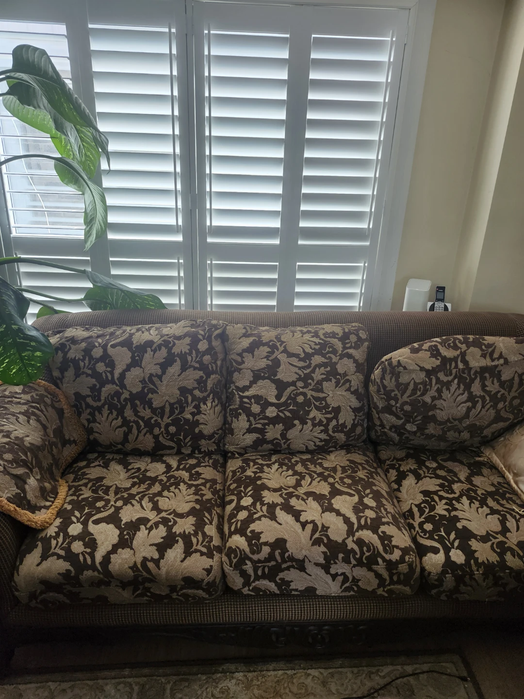 Sofa love seat and chair
